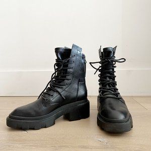 ASH Madness Biker Boots in Black